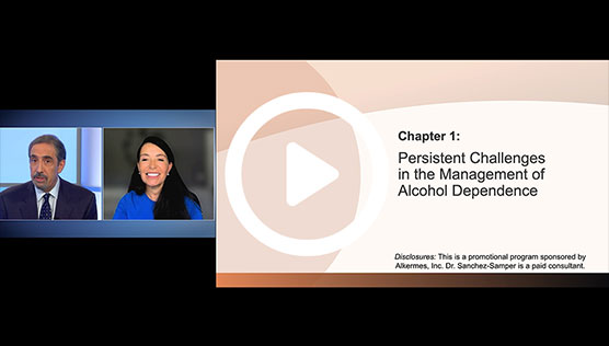 Image of webcast presentation featuring Dr Sanchez-Samper, Chapter 1