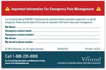 Download a pain management card