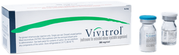 VIVITROL® packaging and vials
